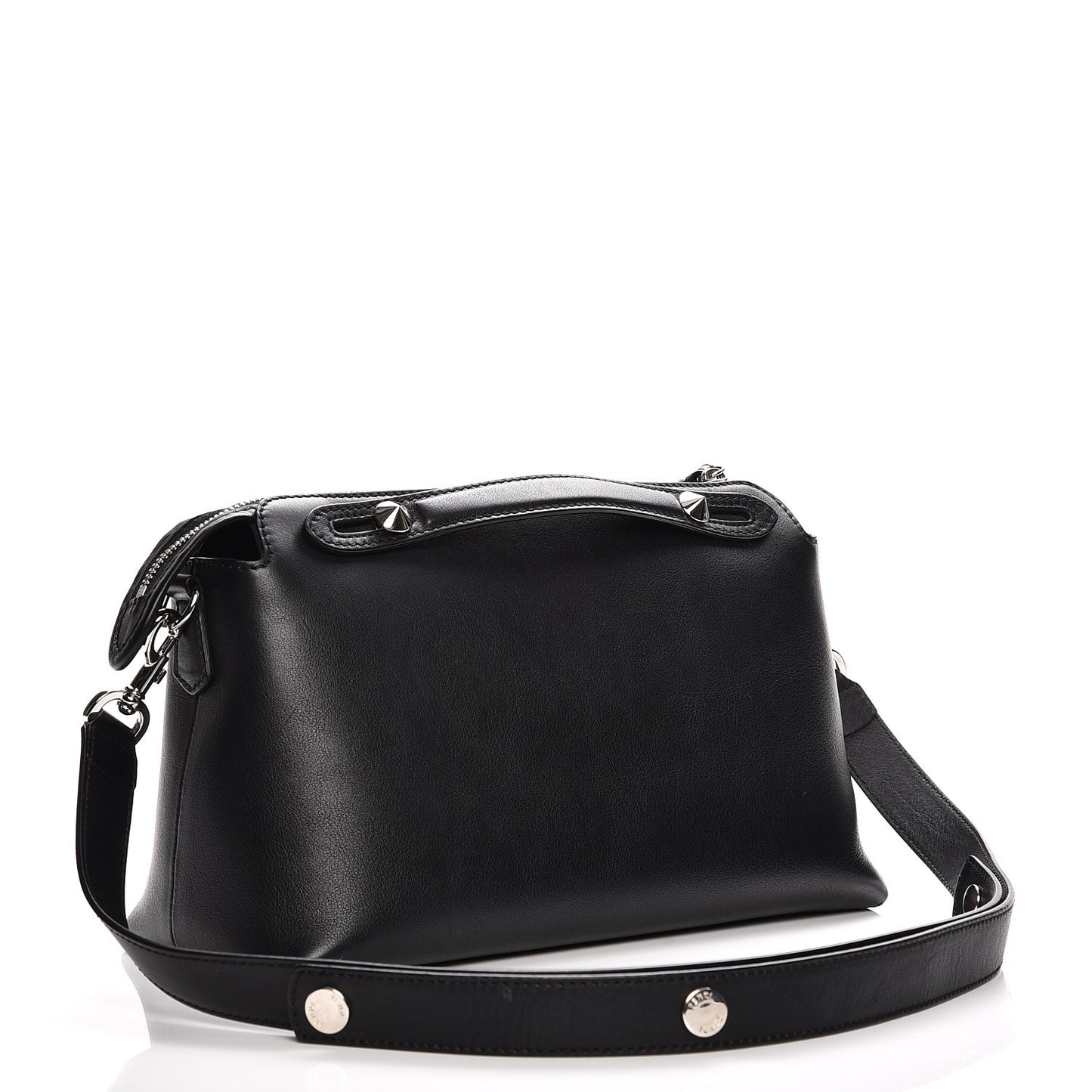 Vitello Dolce Medium By The Way Boston Bag Black