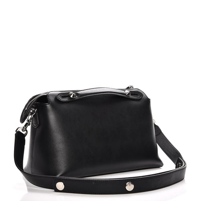 Fendi Vitello Dolce Medium By The Way Boston Bag Black 3 of 7