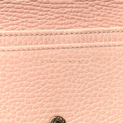 Gucci Dollar Calfskin Petite GG Marmont Wallet Chain Perfect Pink 13 of 17