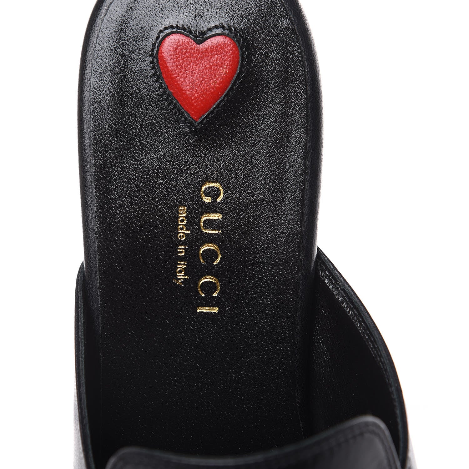 Gucci Malaga Kid Crystal Embroidered Womens Princetown Slippers 36.5 Black 7 of 10
