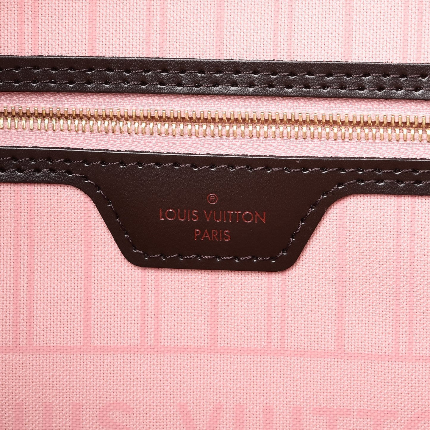 Damier Ebene Neo Neverfull MM Rose Ballerine