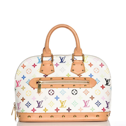 Louis Vuitton Monogram Multicolor Alma White 1 of 10
