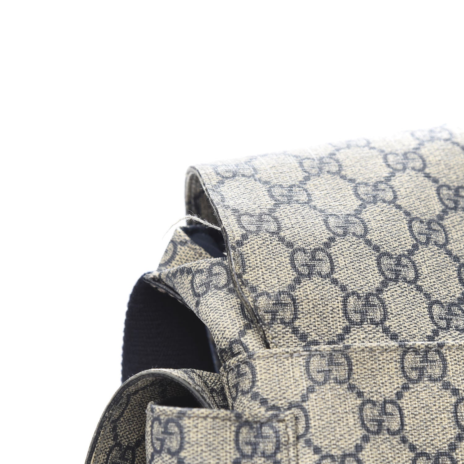 Gucci GG Plus Monogram Messenger Diaper Bag Navy 8 of 12