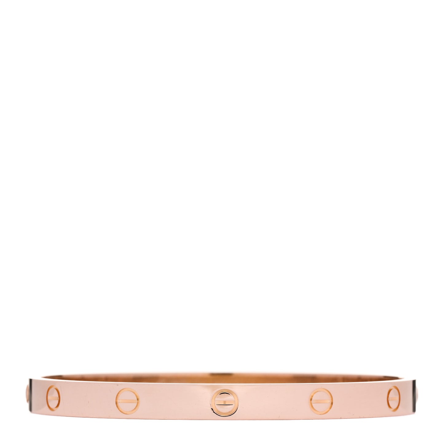 18K Pink Gold LOVE Bracelet 19