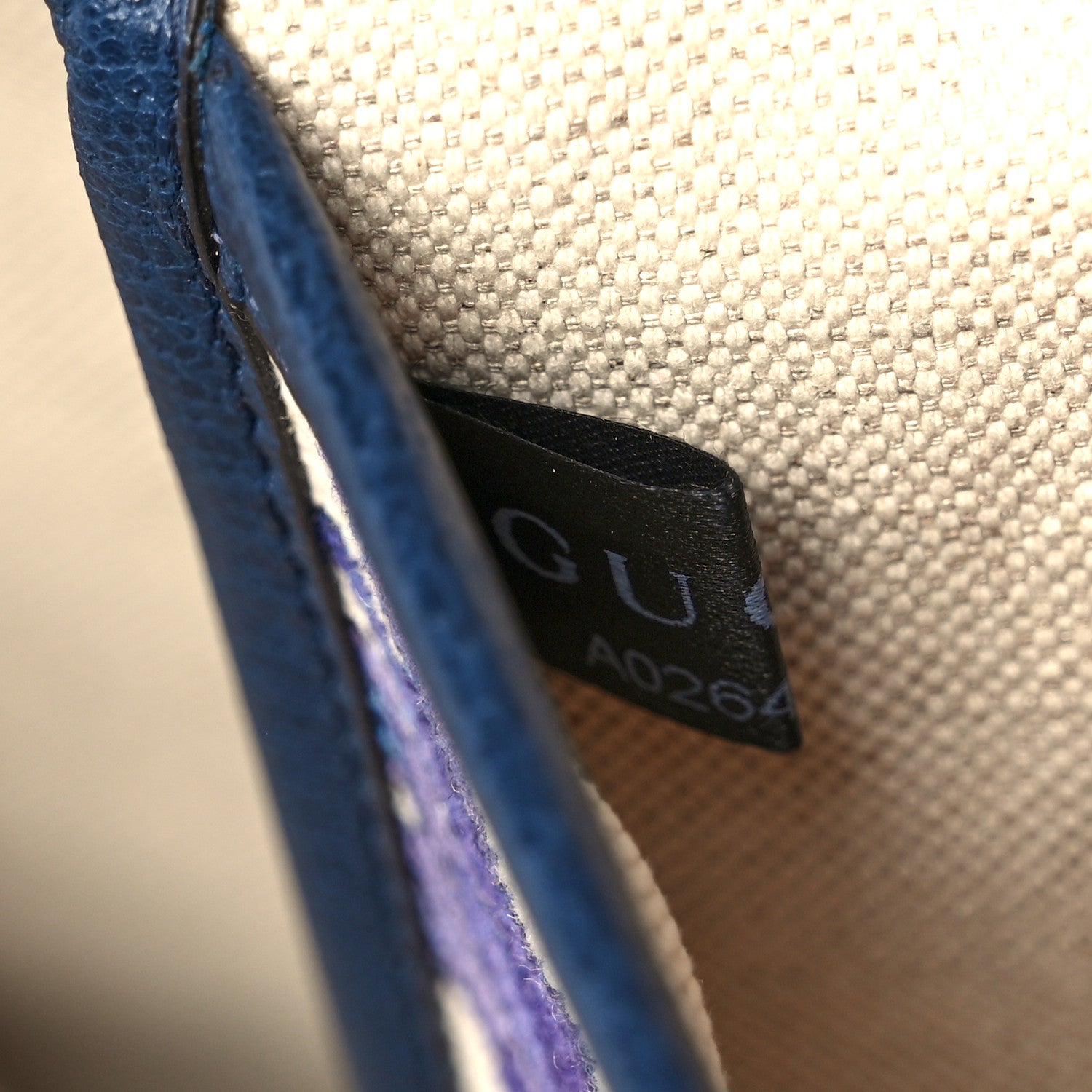 Gucci Canvas Large Flora Tote Navy Multicolor 8 of 11