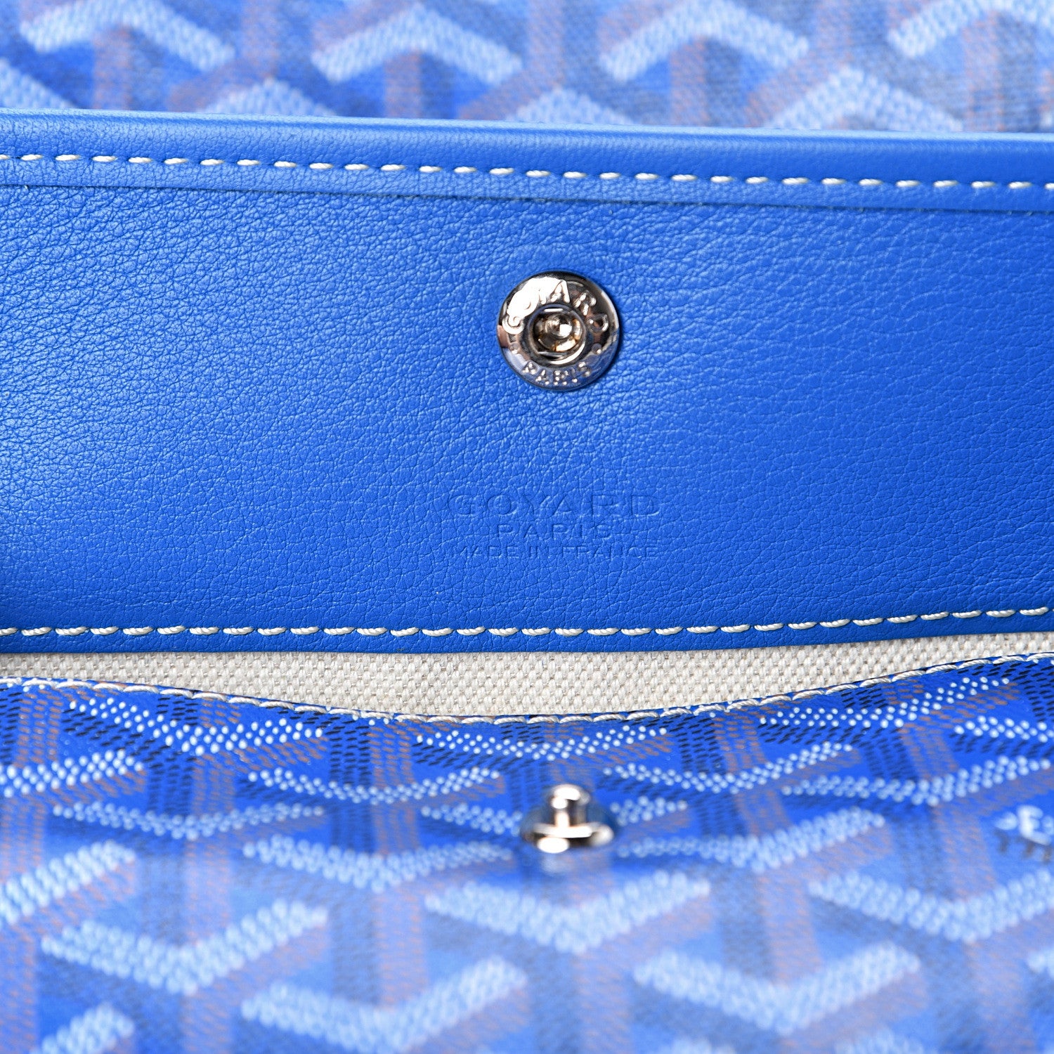 Goyard Goyardine Saint Louis GM Sky Blue 6 of 21