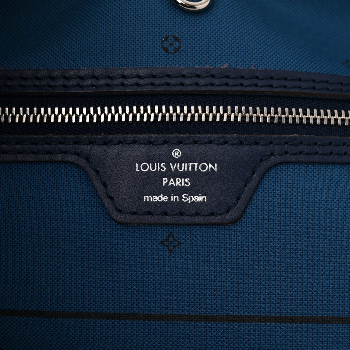 Monogram Escale Neverfull MM Blue