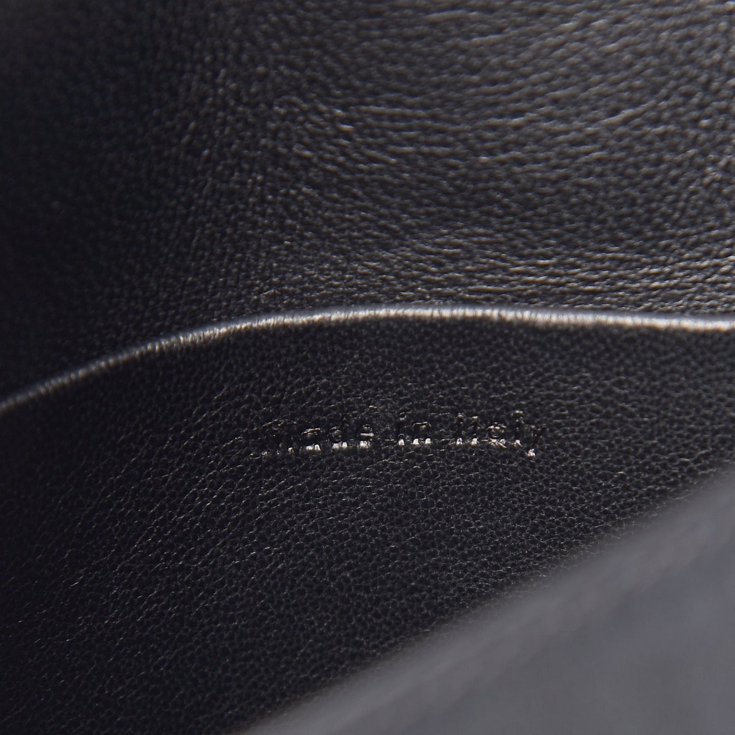 Smooth Calfskin Small Trotteur Black