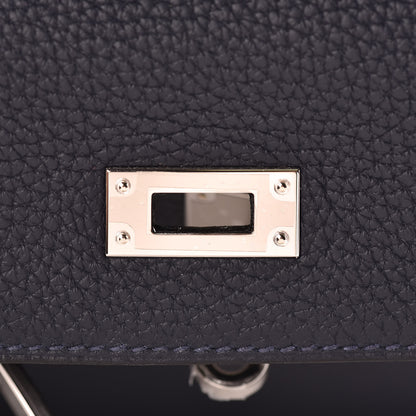 Hermes Togo Kelly Ado Backpack Bleu Nuit 18 of 23