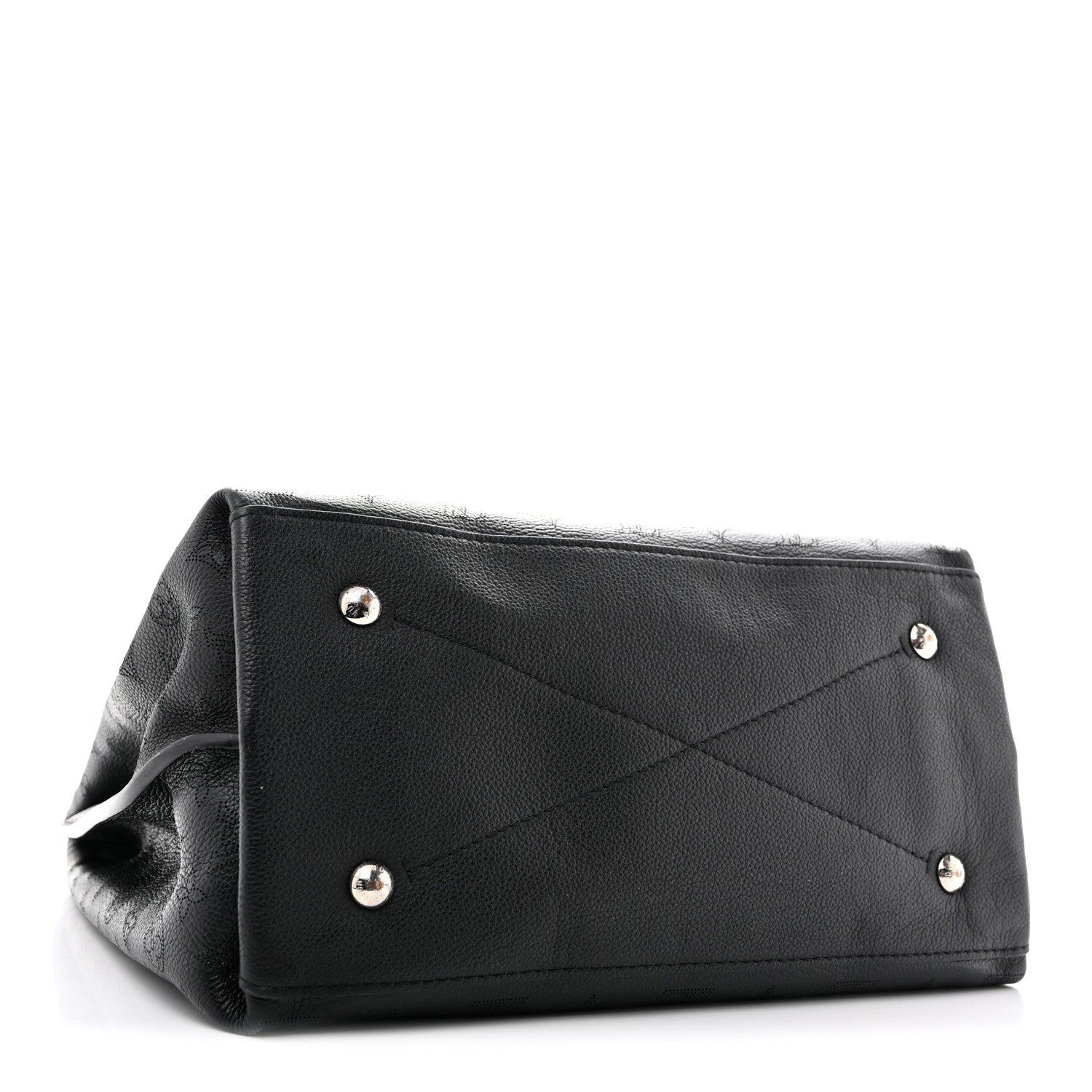 Louis Vuitton Mahina Carmel Hobo Black 4 of 10
