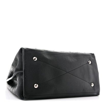Louis Vuitton Mahina Carmel Hobo Black 4 of 10