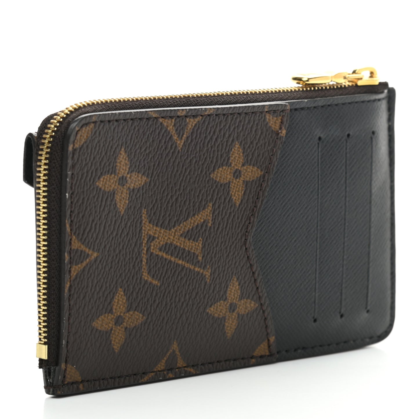 Monogram Recto Verso Card Holder Black
