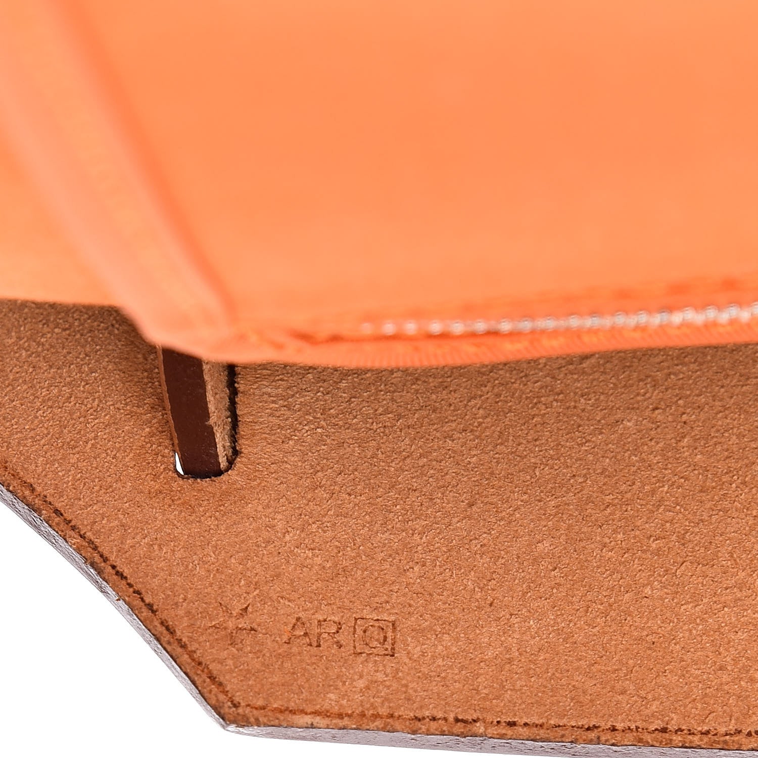 Hermes Vache Hunter Toile Herbag Zip 31 PM Orange 8 of 12