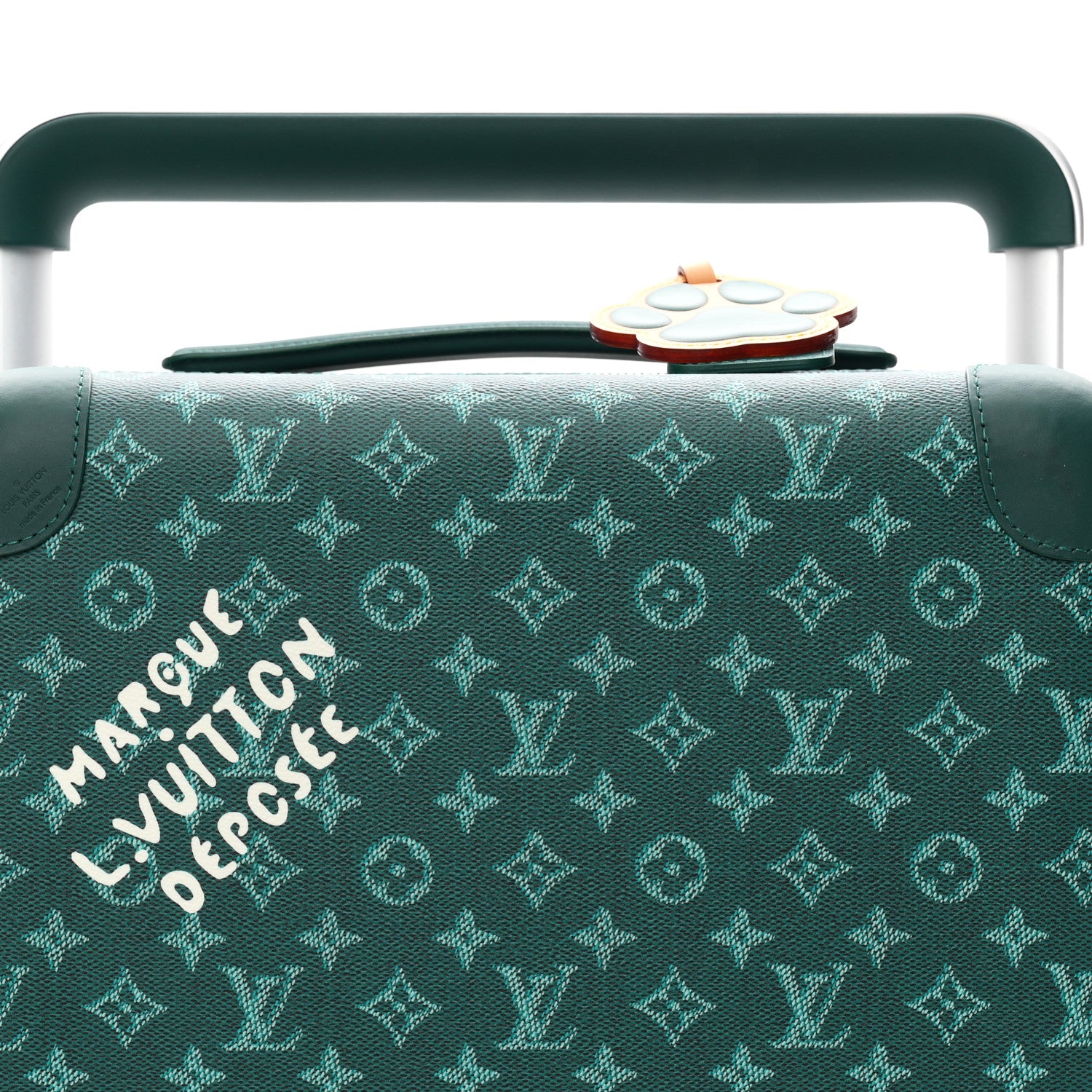 Louis Vuitton Monogram Heritage Horizon 55 Green 6 of 8