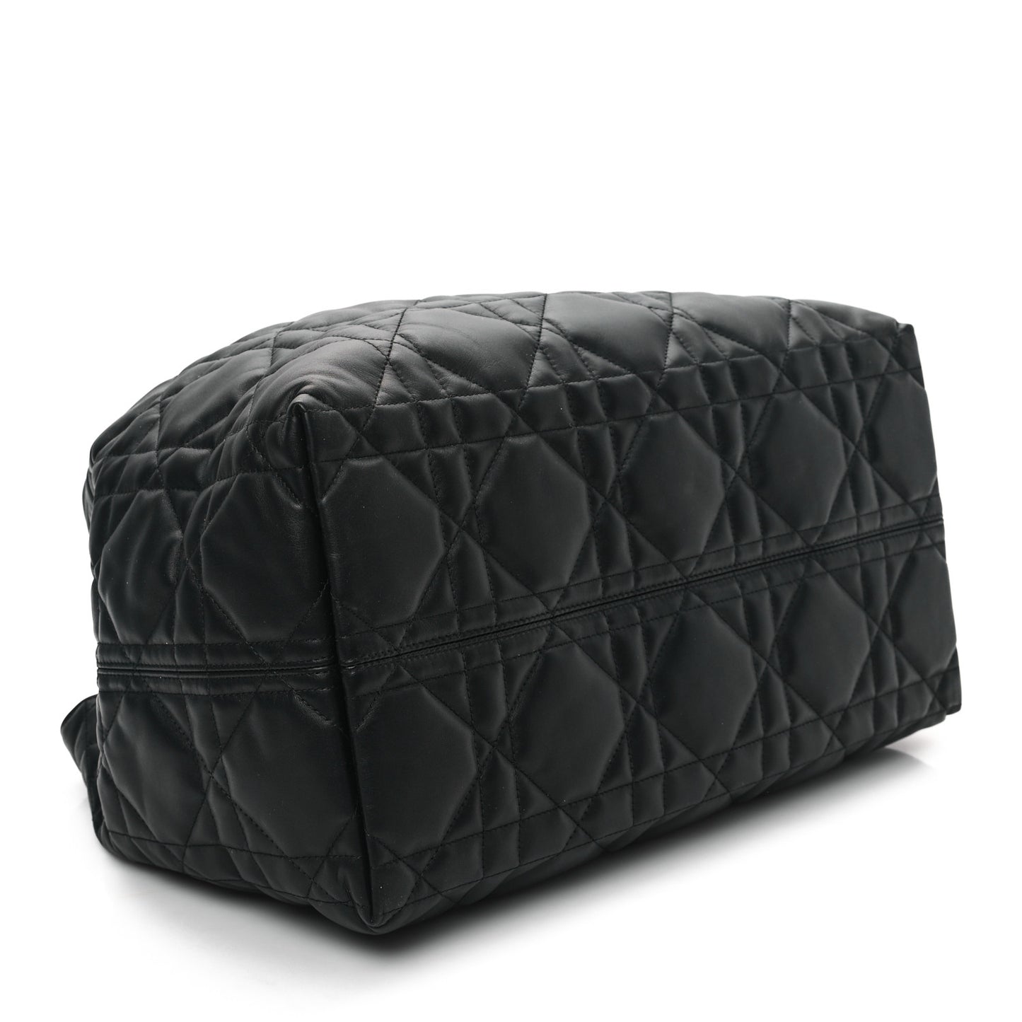 Calfskin Macrocannage Large Toujours Black