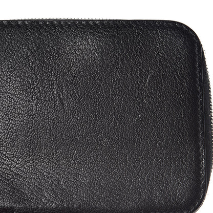 Hermes Chevre Mysore Globe Trotter Zip Agenda PM Black 7 of 11