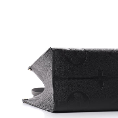 Louis Vuitton Empreinte Monogram Giant Onthego GM Black 7 of 12