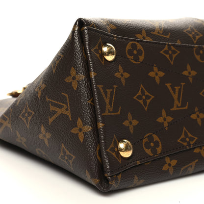 Louis Vuitton Monogram V Tote MM Black 8 of 9