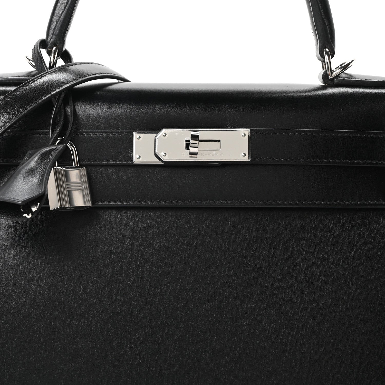 Hermes Box Kelly Sellier 28 Black 8 of 11
