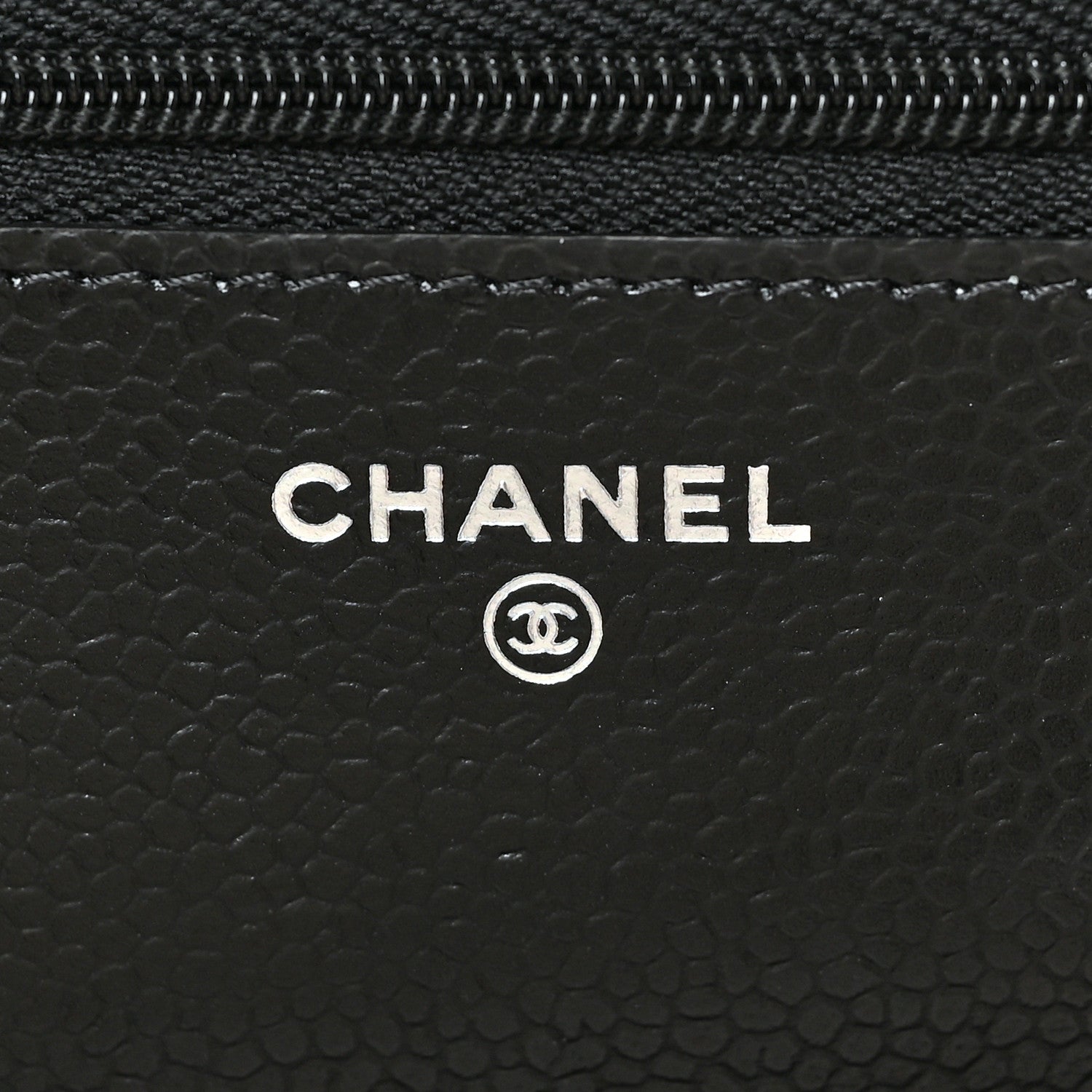 Chanel Caviar Quilted Wallet on Chain WOC Black 6 of 9