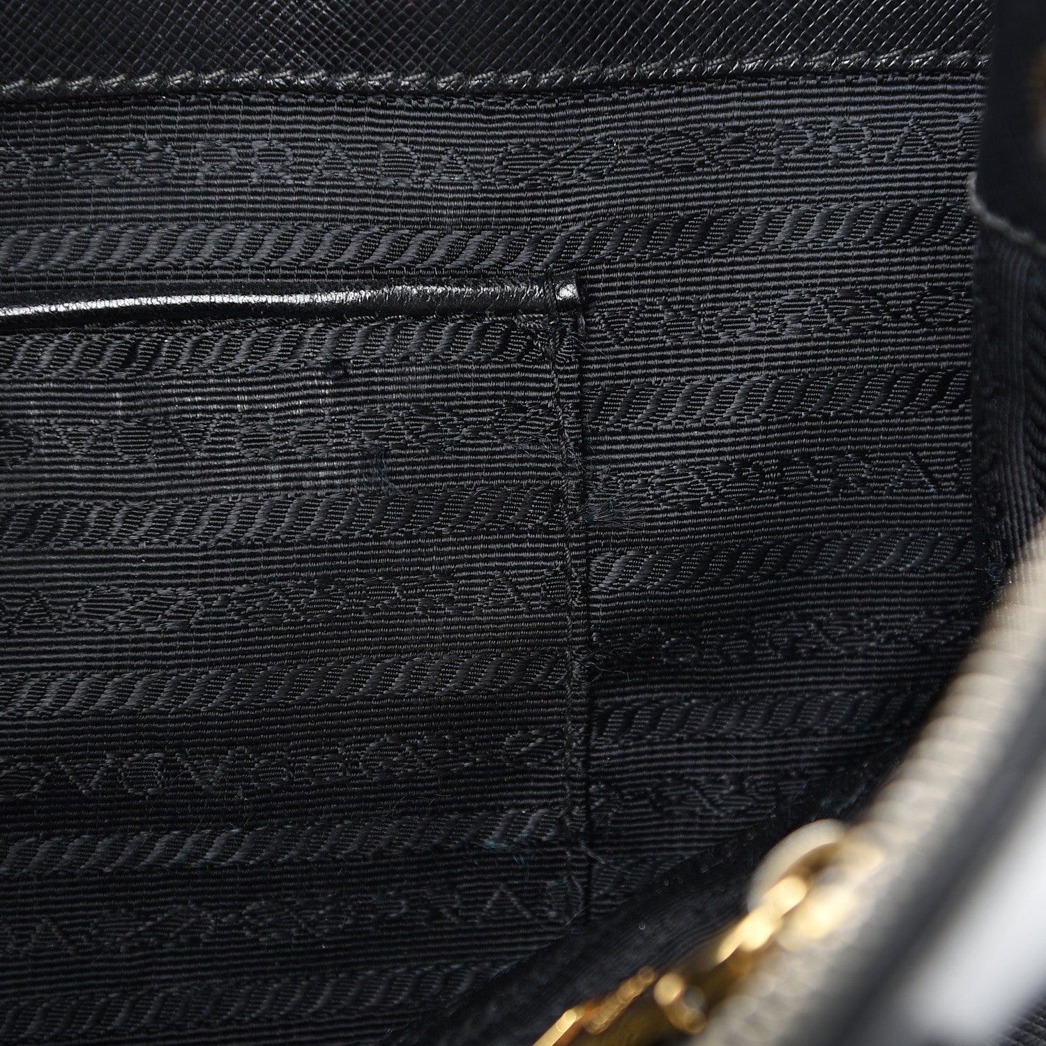 Prada Saffiano Small Galleria Double Zip Tote Black 11 of 29