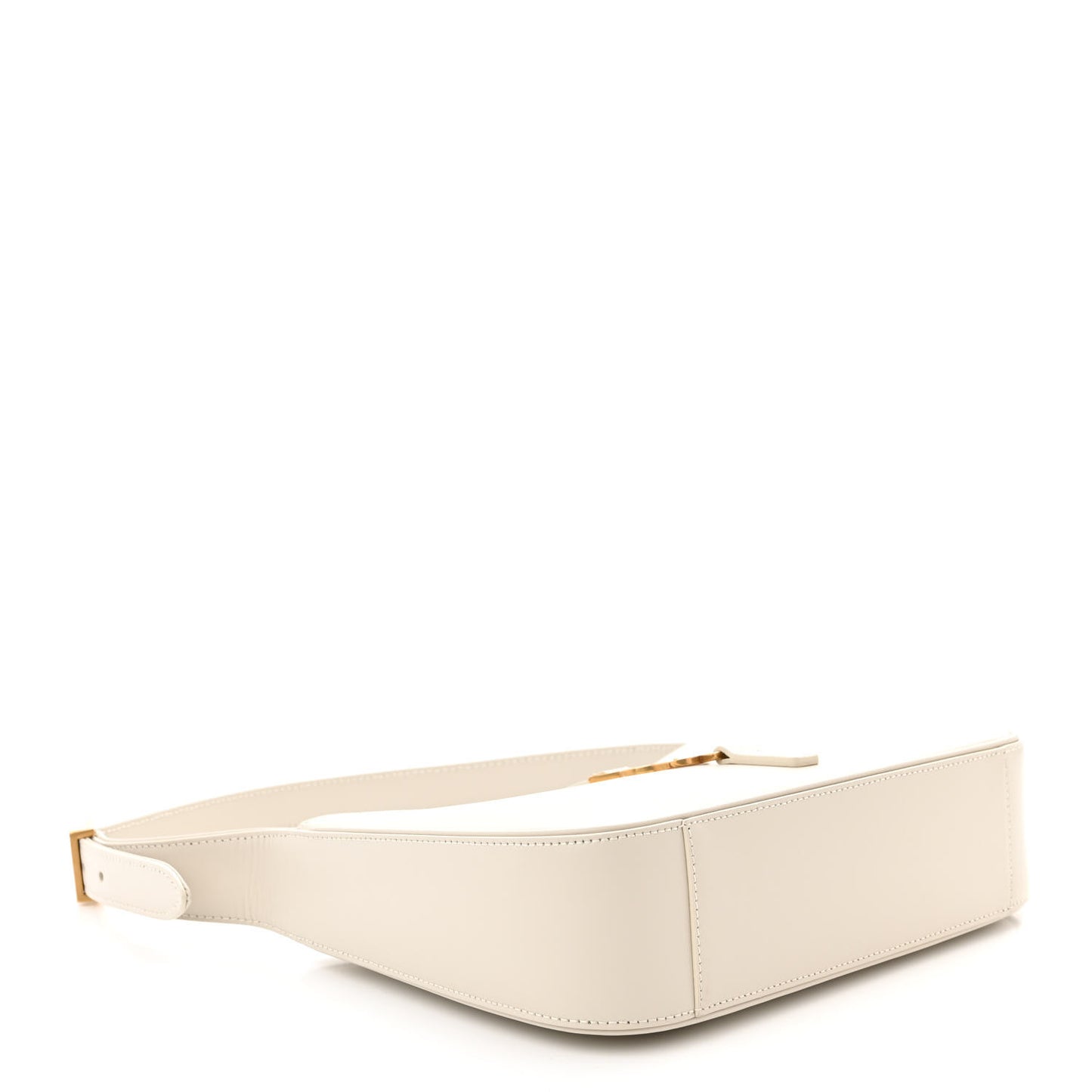 Smooth Calfskin Le 5 A 7 Hobo Blanc Vintage