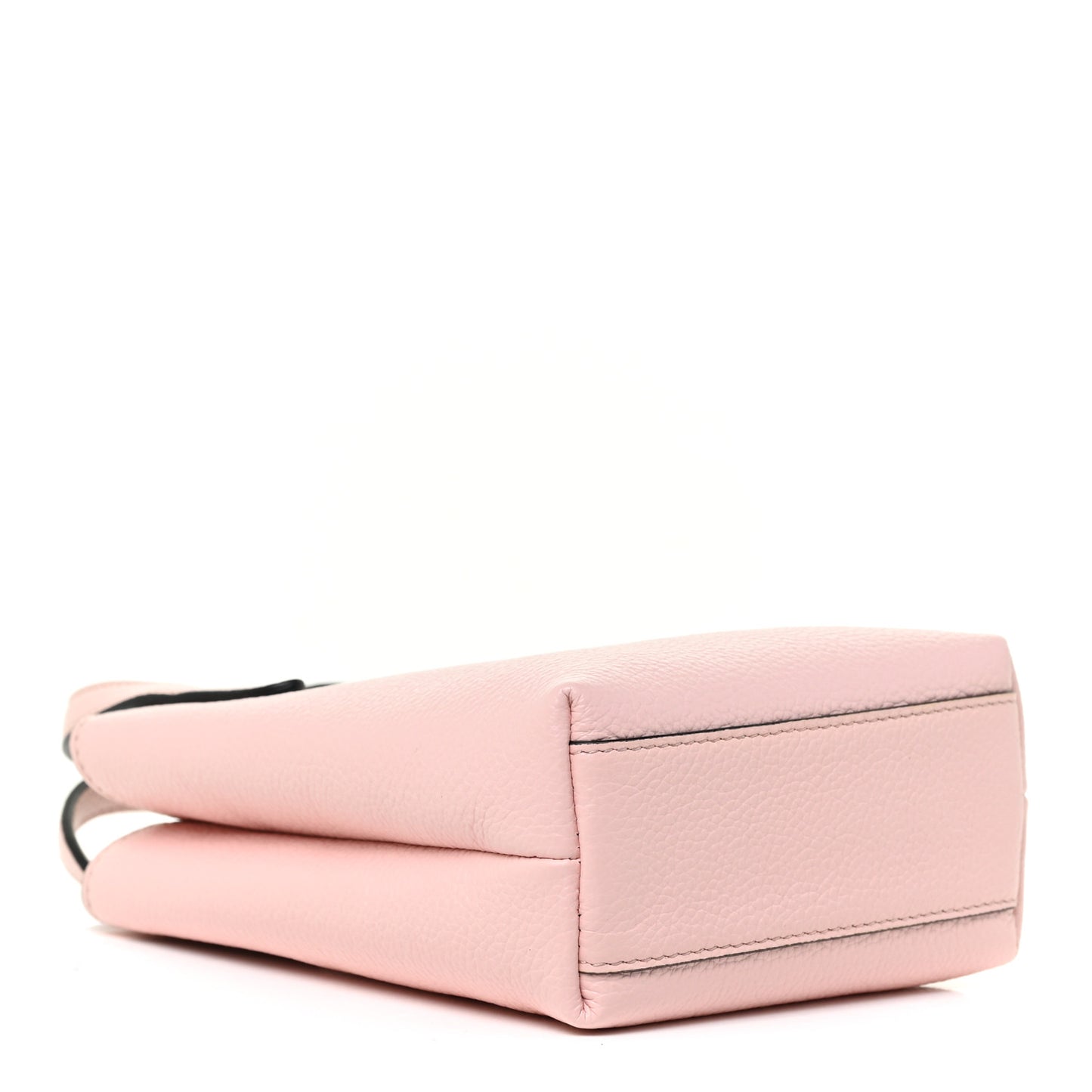 Tumbled Calfskin Gancini Mini Bag Pink