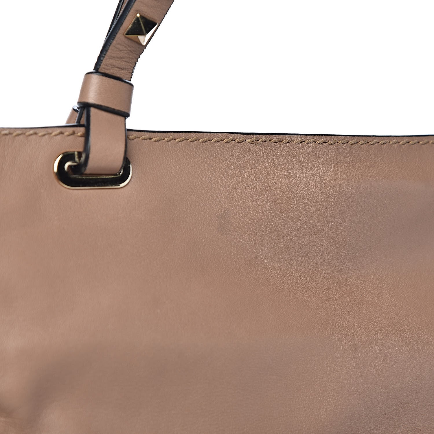 Valentino Garavani Vitello Medium Rockstud Tote Alpaca 14 of 21