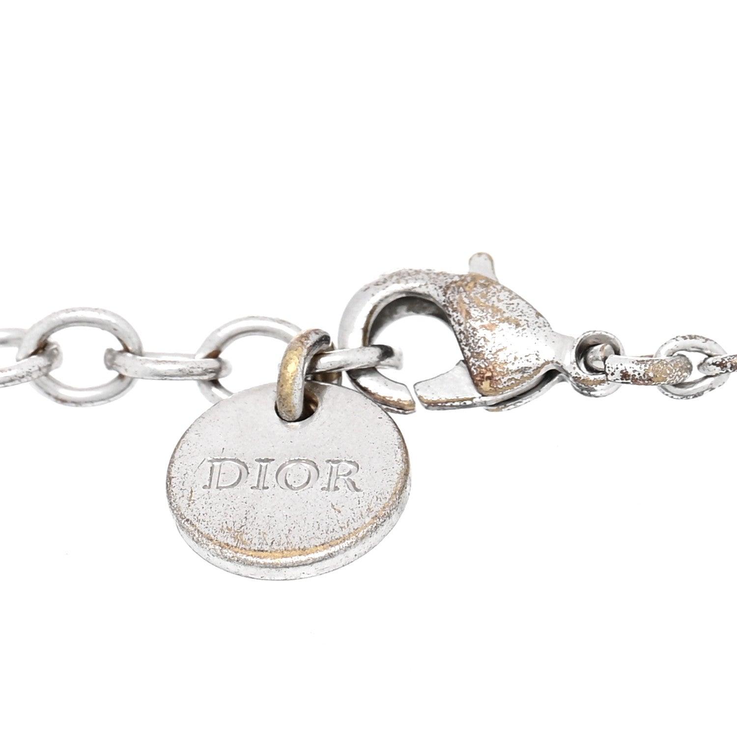 Christian Dior Crystal CD Bracelet Silver 4 of 4
