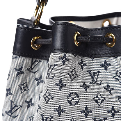 Louis Vuitton Mini Monogram Noelie Blue 14 of 16