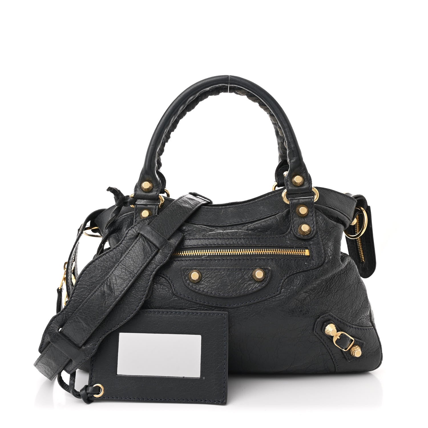 Balenciaga Agneau Giant 12 Gold Hardware Town Anthracite 3 of 13