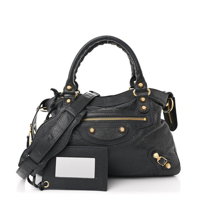 Balenciaga Agneau Giant 12 Gold Hardware Town Anthracite 3 of 13