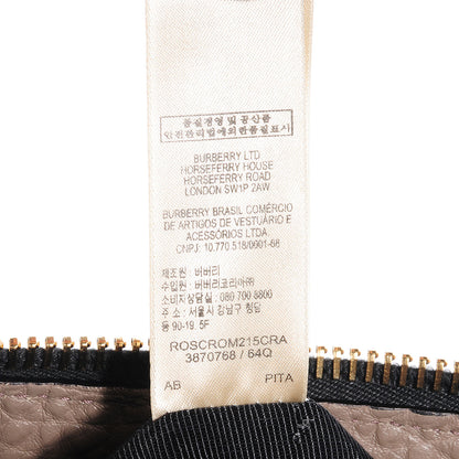 Burberry Heritage Grain Leather Small Gladstone Pale Taupe 3 of 12