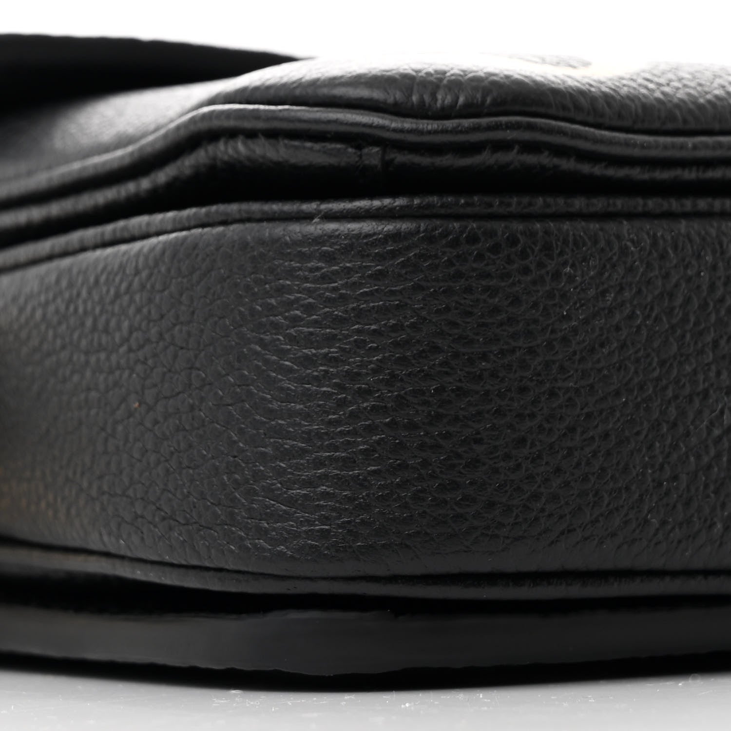 Louis Vuitton Empreinte Monogram Giant Pochette Metis East West Black Beige 9 of 10