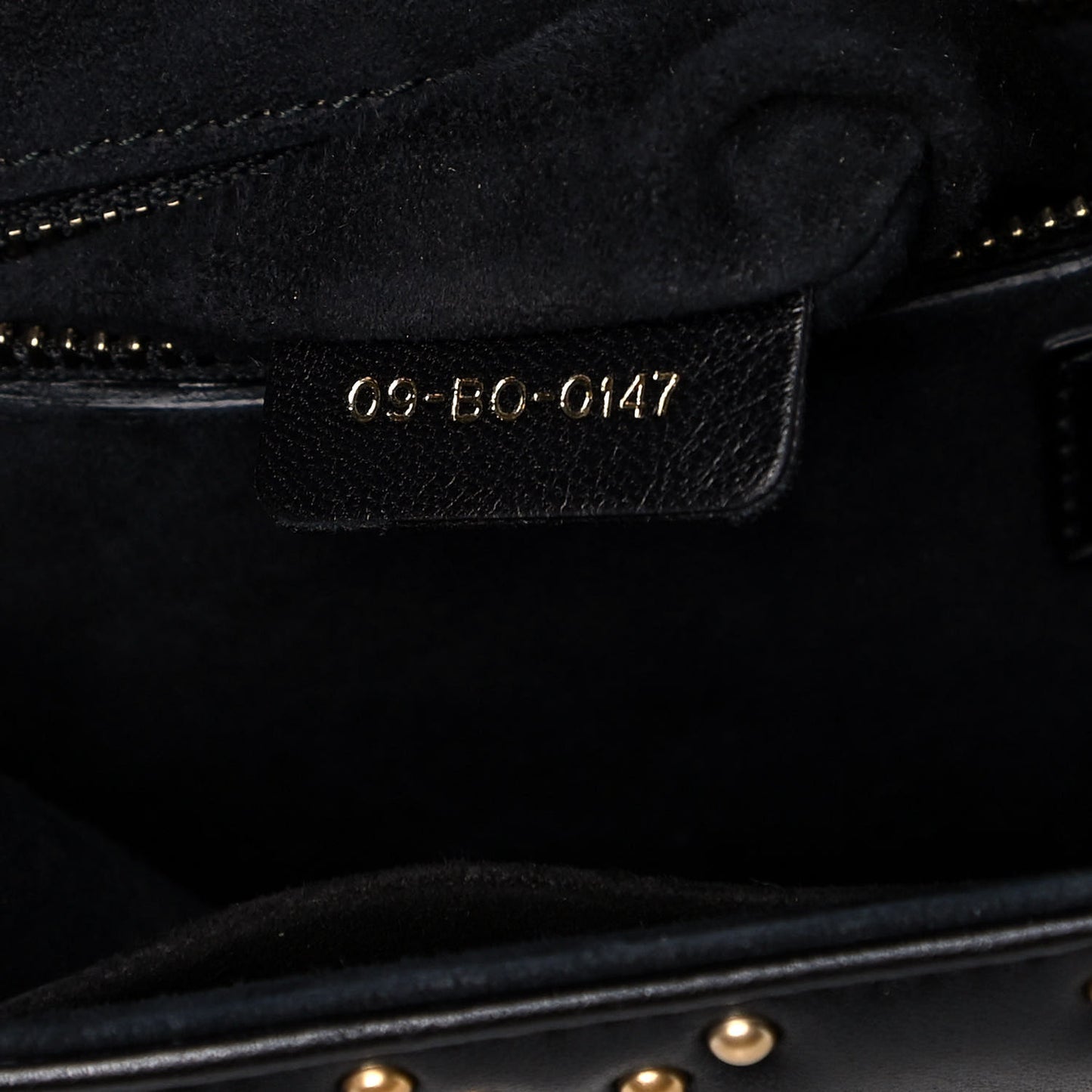 Lambskin Cannage Studded Large Dioraddict Flap Bag Black