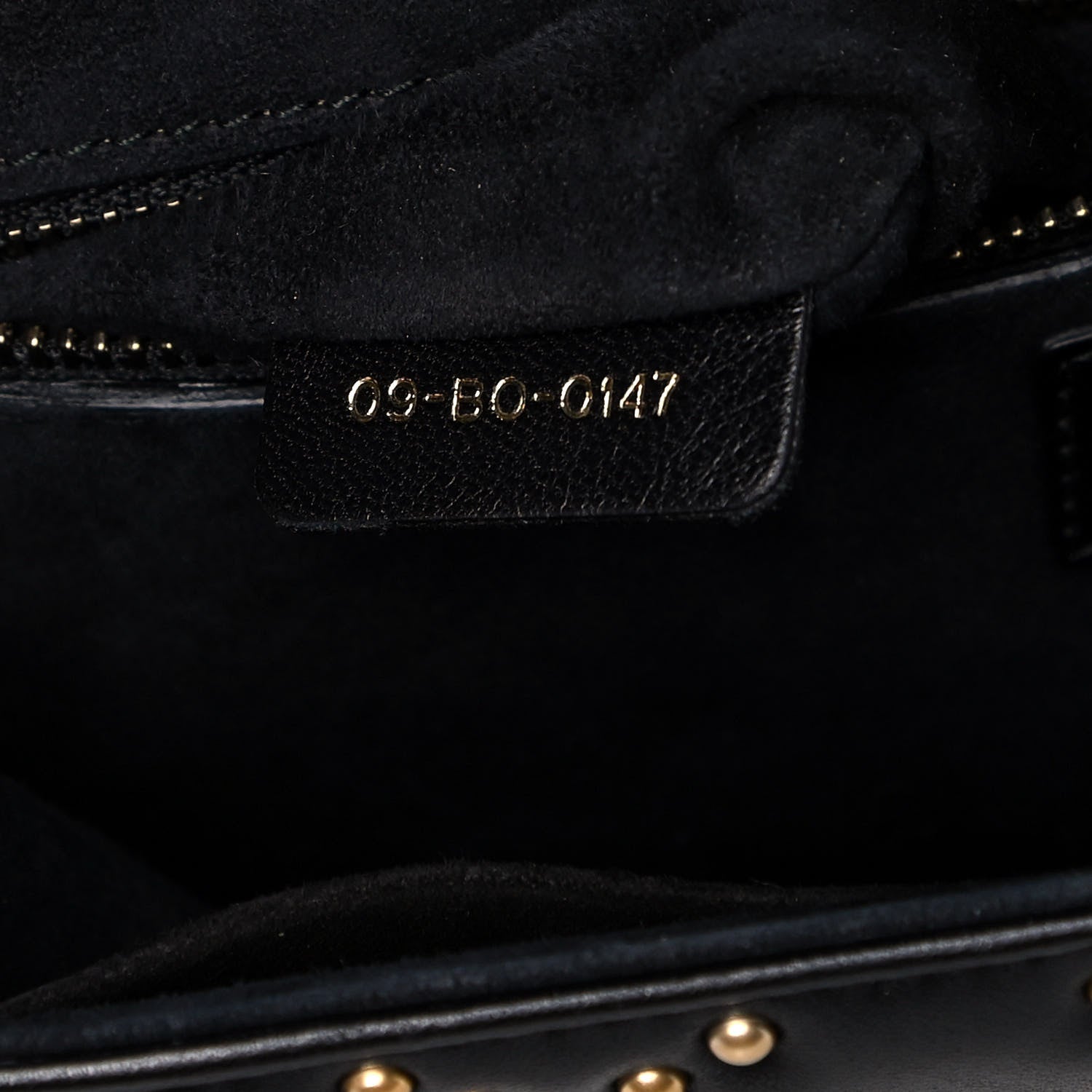 Christian Dior Lambskin Cannage Studded Large Dioraddict Flap Bag Black 6 of 14