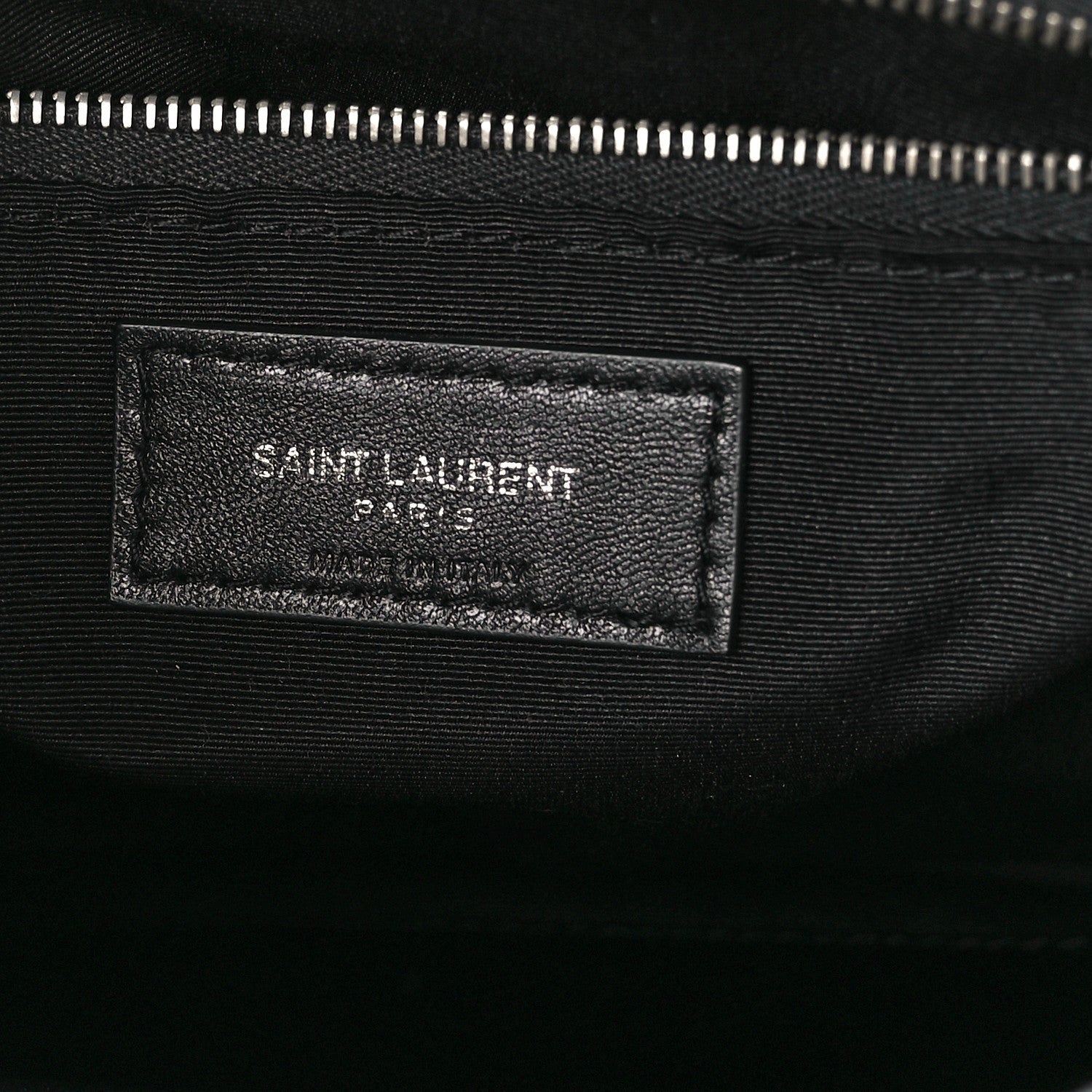 Saint Laurent Crinkled Calfskin Matelasse Monogram Baby Niki Chain Satchel Storm 6 of 11
