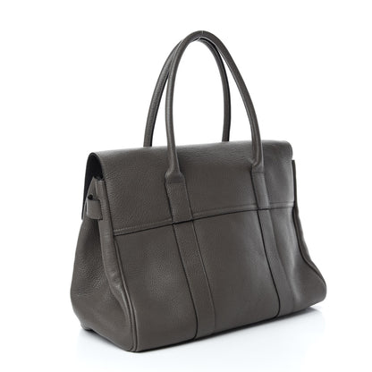 Mulberry Classic Grain Medium Bayswater Satchel Mole Grey 3 of 18