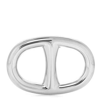Hermes Palladium Chaine d'Ancre Scarf Ring 1 of 3
