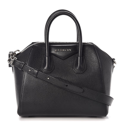 Givenchy Sugar Goatskin Mini Antigona Black 1 of 9