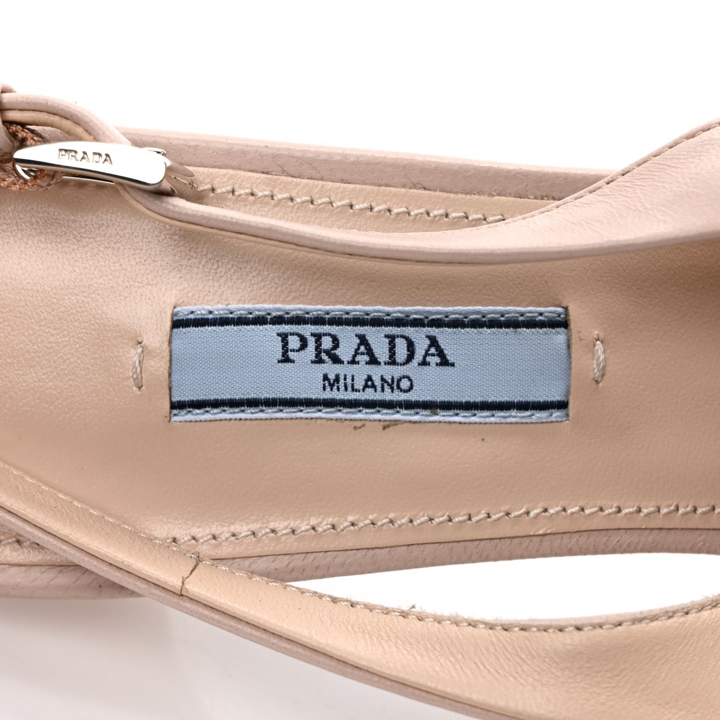 Nappa Pointed Toe Slingback 55mm Pumps 40 Cipria