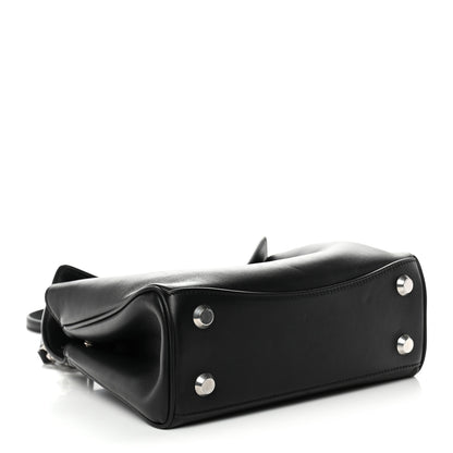 Balenciaga Natural Smooth Calfskin Mini Rodeo Top Handle Handbag Black 4 of 10