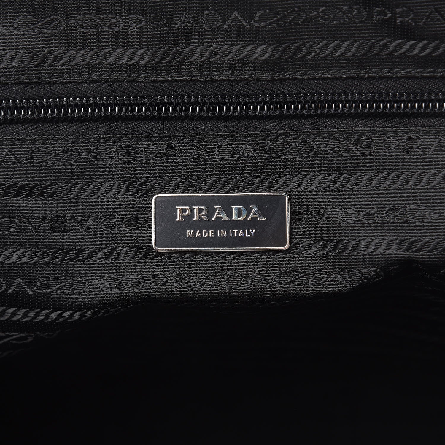 Prada Tessuto Nylon Weekender Black 6 of 14
