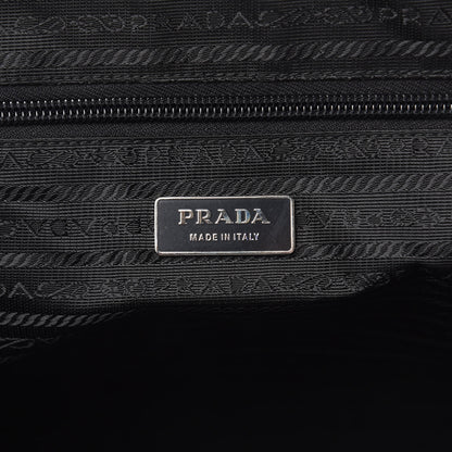 Prada Tessuto Nylon Weekender Black 6 of 14