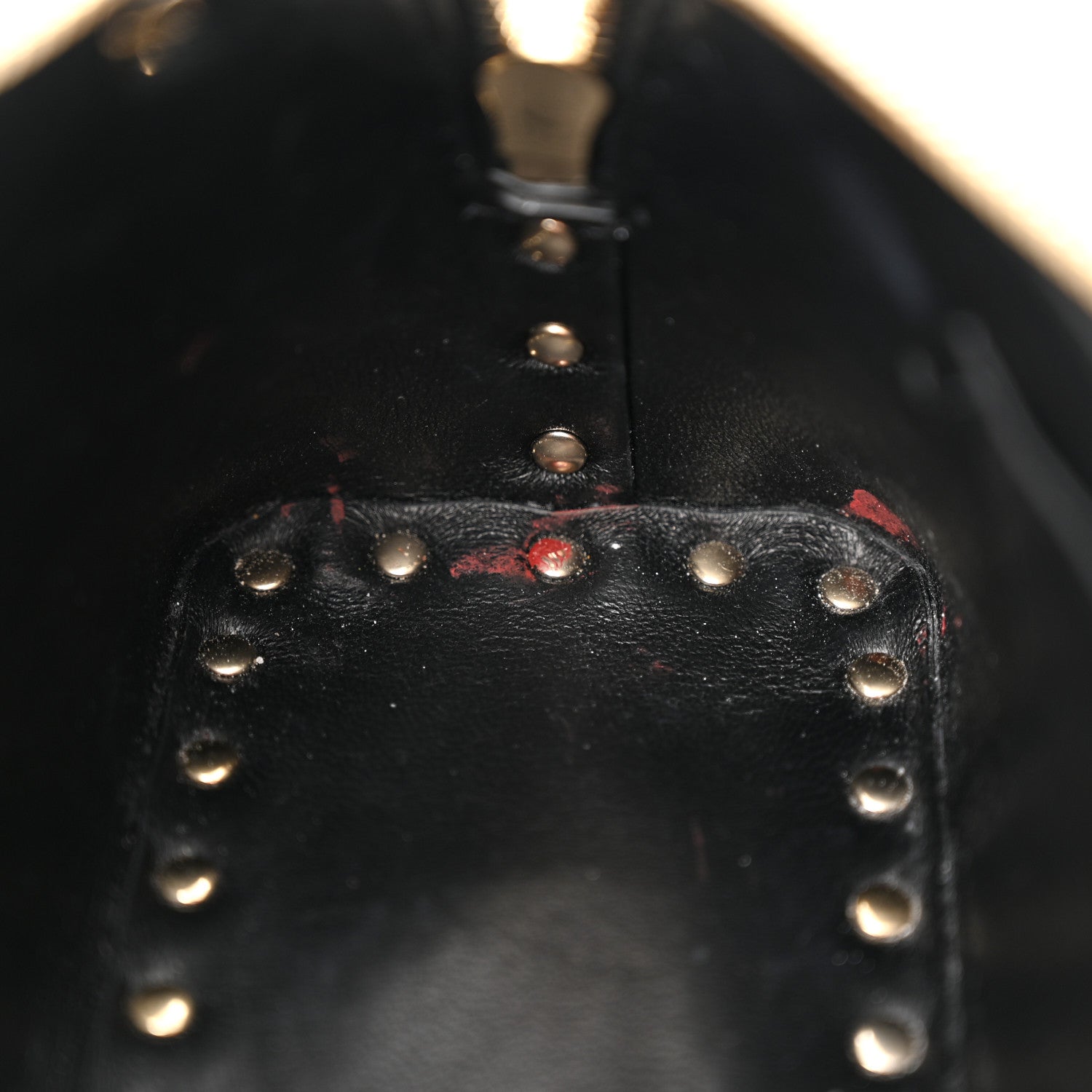Valentino Garavani Smooth Calfskin Rockstud East West Crossbody Clutch Bag Black 11 of 11