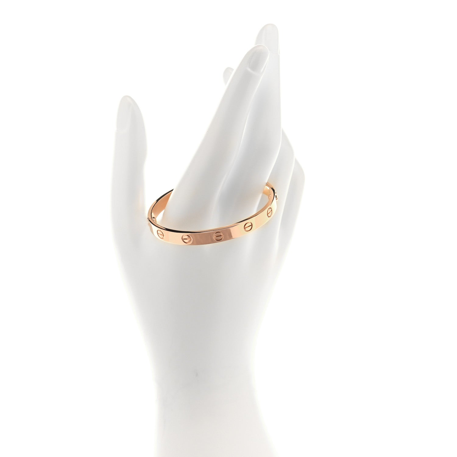 Cartier 18K Pink Gold LOVE Bracelet 16 2 of 8