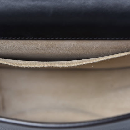 Chloe Calfskin Suede Medium Nile Bracelet Bag Black 9 of 10