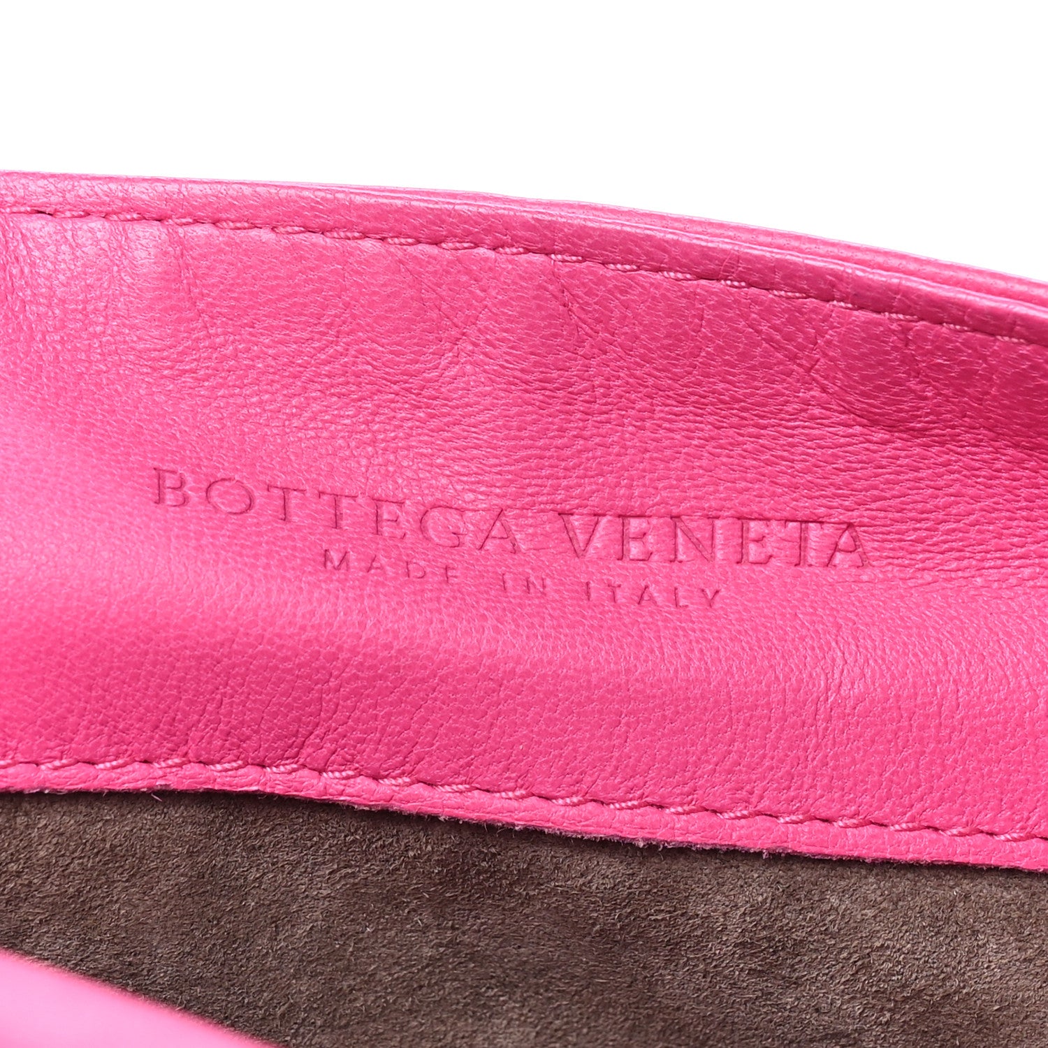 Bottega Veneta Nappa Intrecciato Crossbody Messenger Flap Fuchsia 6 of 10