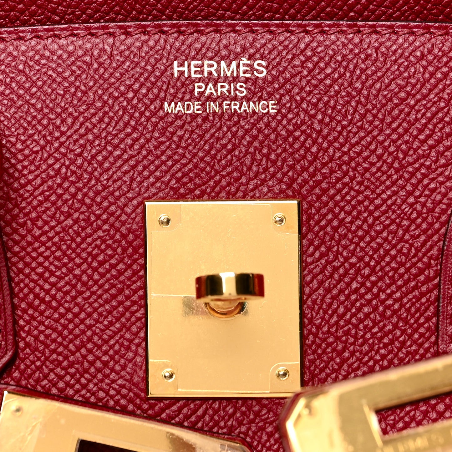 Epsom Birkin 35 Rouge Grenat