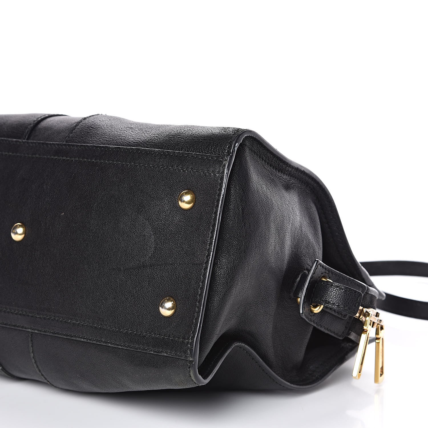 Saint Laurent Sheepskin Small Cabas ChYc Black 8 of 19